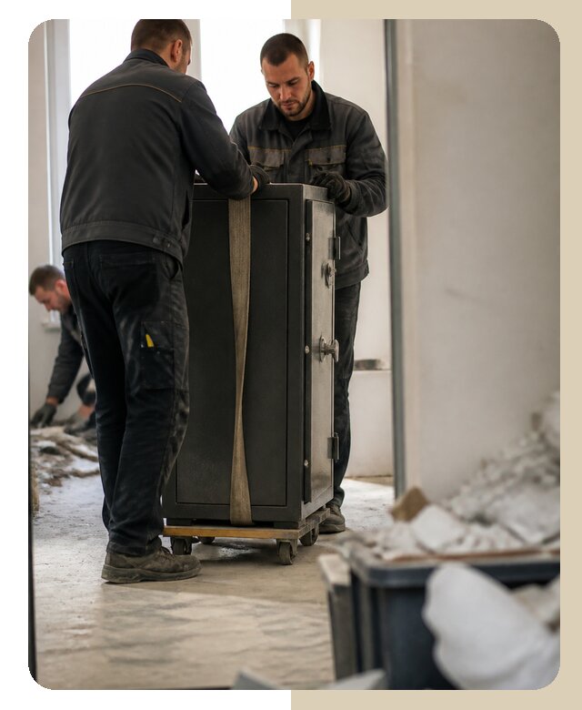 Демонтаж сейфа в Кореновске по цене от 4664 р. | ДвериЛегко-Кнв